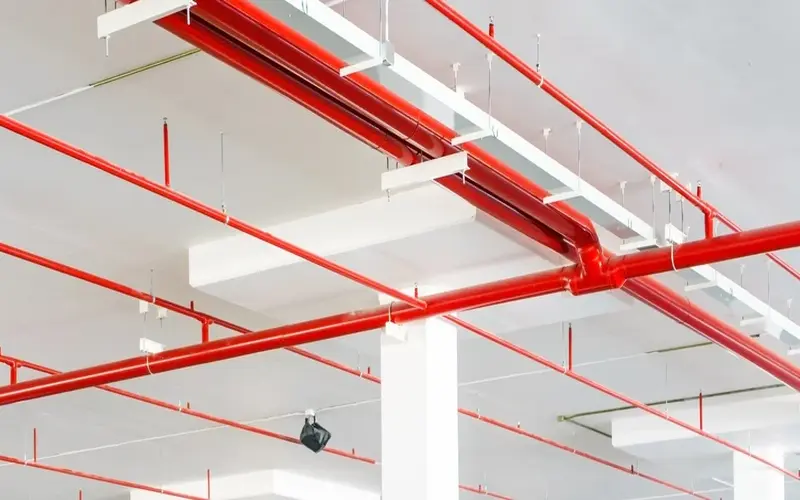 تصميم منضومات اطفاء الحريق 